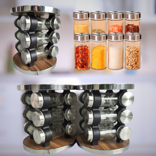 Miniatura 3 de Condimentero Giratorio de Especias x 12